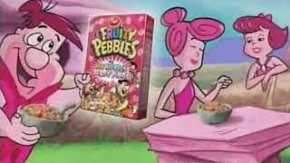 Fruity Pebbles Bedrock Berry Pink Commercial 2005 [upl. by Call]