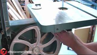 How to Change a Bandsaw Blade [upl. by Amyaj]