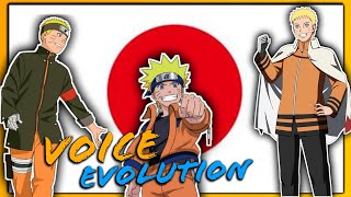 EVOLUTION of the VOICE of NARUTO UZUMAKI  Junko Takeuchi 🇯🇵 [upl. by Aiekahs353]