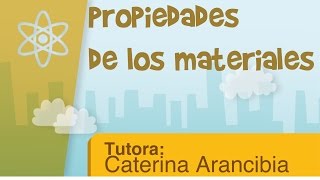 Propiedades de los materiales [upl. by Nisior]