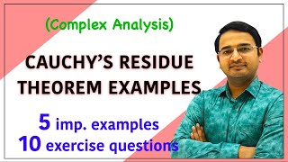 Cauchys Residue Theorem Examples Complex Analysis [upl. by Ielhsa]