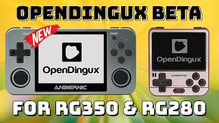 New OpenDingux BETA for RG350 and RG280 devices [upl. by Pasho]