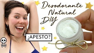 DIY desodorante natural  ¿3 AÑOS SIN USAR DESODORANTE  The vortex way [upl. by Layla]