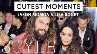 Jason Momoa and Lisa Bonets cutest moments  The Sunday Times Style [upl. by Sualakcin]