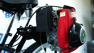 4Stroke 49cc Friction Drive Motor Bicycle Engine Kit Installation  The Flying Horse LocknLoad [upl. by Krenn]