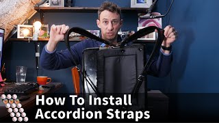 How to install accordion straps [upl. by Einahpats]