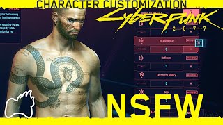 Cyberpunk 2077 Character Customizations Male [upl. by Ahkihs]