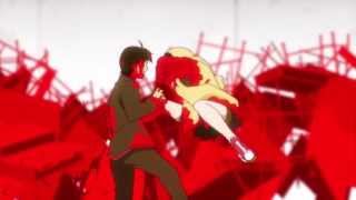 Bakemonogatari fight scene Koyomi vs Kanbaru [upl. by Aleron]