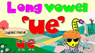 Long Vowel ue  Digraphs  Phonics Mix [upl. by Lazor]