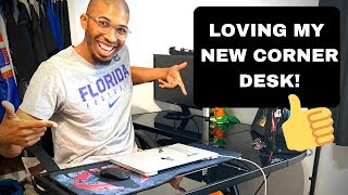 Best Computer Desk from Amazon SHW LShaped Home Office Corner Desk [upl. by Nylram]