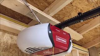 Installed a Craftsman Garage Door Opener [upl. by Idorb623]