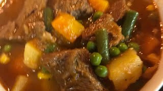 OLD SCHOOL BEEF STEW [upl. by Ojybbob]