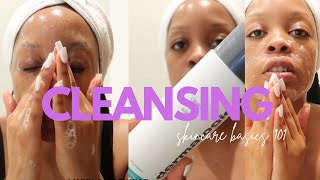 HOW TO USE CLEANSER PROPERLY ON YOUR FACE  SKINCARE BASICS 101 [upl. by Yendys595]