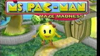 Ms PacMan Maze Madness various  Commercial [upl. by Sapphera]