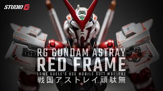 GUNPLA CUSTOM PAINT  RG 1144 Gundam Astray Red Frame FULL BUILD PROCESS [upl. by Odraude]