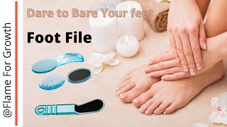 Oriflame FEET UP Foot File9588  FEET UP Sardinia 4in1 Foot Care File 41546 Review Demo [upl. by Annert]