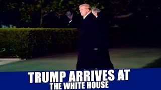 President Trump arrives at White House after visit to his property in MaraLago  USA I America [upl. by Meibers]