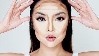 HOW TO Contour and Highlight For Beginners  chiutips [upl. by Llekcir574]