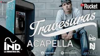 Nicky Jam  Travesuras Acapella Studio [upl. by Sirhc515]