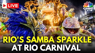 Rio Carnival LIVE Rios Samba Schools Sparkle at Rio De Janeiro Carnival Sambadrome  Brasil  N18G [upl. by Seuqram]