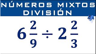 División de números mixtos [upl. by Eveivenej]