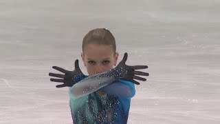 Alexandra TRUSOVA RUS Brisbane Ladies Free skating  ISU JGP 2017 [upl. by Lefty]