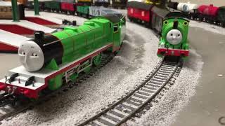 Thomas The Tank Engine amp Friends HO Scale Trains Collection and more [upl. by Hege]