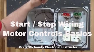 Start Stop wiring Basics [upl. by Gaither]