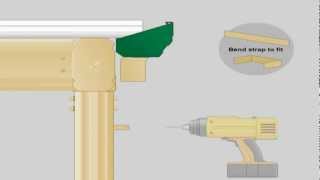 Stratco Outback  Flat Attached  Veranda Patio Carport  HowTo Installation [upl. by Veradia]