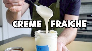 How to Make Creme Fraiche  From Scratch [upl. by Carmen945]