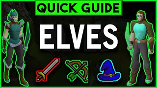 OSRS Elves Slayer Guide  ALL LOCATIONS  Quick Guide 2020 [upl. by Aynotel]