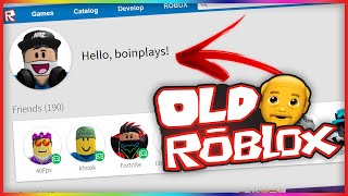 How to get the OLD ROBLOX back in 2022 [upl. by Annelg]