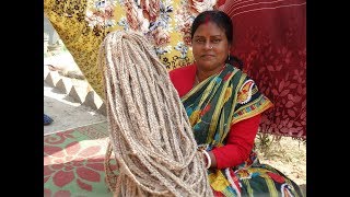 DIY Jute Braid making  Make at Home Jute DIY Craft Making [upl. by Onivag]