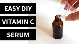 Easy 5 Minute DIY Vitamin C Serum  Lab Muffin Beauty Science [upl. by Euqor]