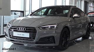 Audi S5 Sportback 2018 Exhaust Sound In Depth Review Interior Exterior [upl. by Leuamme162]