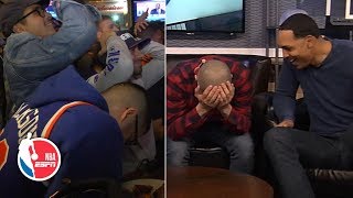 Knicks and NBA fans react to losing out on Zion Williamson  NBA on ESPN [upl. by Eramal752]