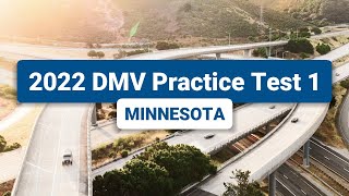 2023 Minnesota DMV Practice Test 1 [upl. by Esiuqcaj]