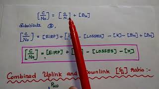 Combined Uplink and Downlink CN Ratio  Carrier to Noise [upl. by Aiset882]