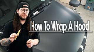 How To Vinyl Wrap Your Hood [upl. by Neras]