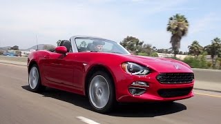 2017 Fiat 124 Spider  Review and Road Test [upl. by Katherine]