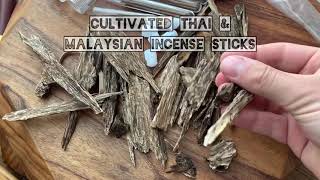 Making Agarwood Incense Sticks [upl. by Cinomod]