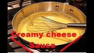 How to Make Cheese sauce YUM YUM [upl. by Eimia]