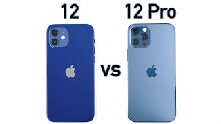 iPhone 12 vs iPhone 12 Pro Vergleich  Was sind die Unterschiede amp was ist die richtige Wahl [upl. by Nauqed]