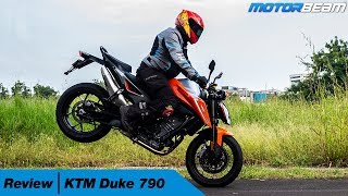 KTM Duke 790 Review  The Perfect 390 Upgrade  MotorBeam [upl. by Cychosz421]