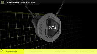 BOA Lacing System  How It Works [upl. by Edda]