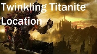 Dark Souls 3  Twinkling Titanite Location [upl. by Norrahc278]