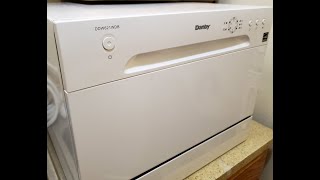 Danby Countertop Dishwasher Review for model no DDW621WDB [upl. by Lovich]