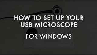 How to Use Plugables USB Digital Microscope  Windows [upl. by Ellehcen]