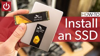 How to Install An SSD in a PC [upl. by Ihel717]