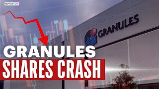 Why Granules Shares Are Falling In Trade Today [upl. by Akinoj434]